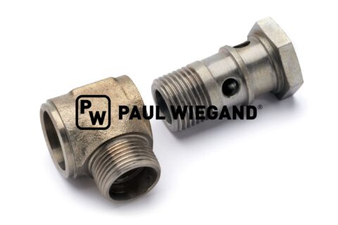 Złączka obrotowa Schmidt części standardowe DIN/ISO 2353/8434-1 G1/2"-15L (M22x1.5) ocynkowana