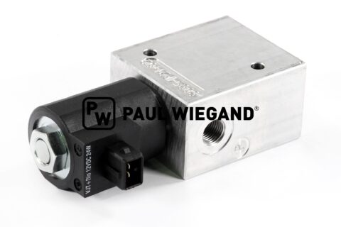 Blok sterowania Hako Citymaster 2000 z kierunkowym zaworem sterującym Cewka elektromagnetyczna Hydraulika jezdna