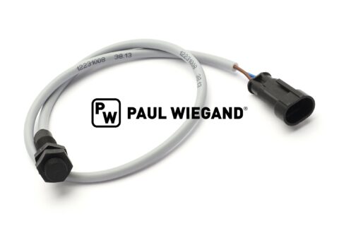 Przełącznik zbliżeniowy pokrywy zbiornika na zmiotki Hako M12x1 lg: 590