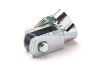Standardowe części Clevis Hako z zawiasem sprężynowym DIN/ISO 71752/8140 M10 ocynkowane d: 10 l: 52