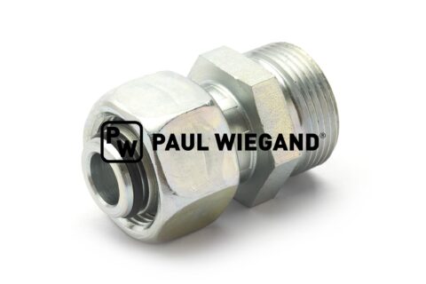 Złączka wkręcana Hako z nakrętką złączkową DIN/ISO 2353/8434-1 M26x1.5-15L (M22x1.5) ocynkowana