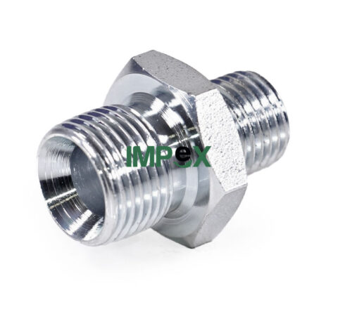 Złączka wkręcana Johnston G1/4"/G3/8" ocynkowana