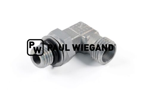 Złącze kolankowe silnika hydraulicznego Johnston M12x1.5-8L (M14x1.5) ocynkowane
