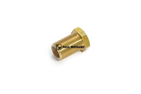 Złączka grodziowa Johnston do instalacji wodnej M18x1,5/M13x1 mosiądz