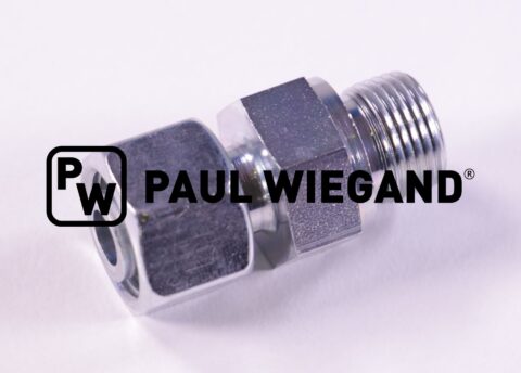 Złącze wkręcane z nakrętką złączkową DIN/ISO 2353/8434-1 G3/8"-12L (M18x1.5) ocynkowane