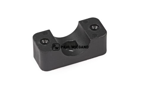 Zacisk połówka Johnston dolna część tworzywo sztuczne d: 1/2" l: 50 w: 21 h: 18