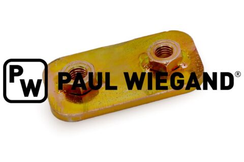Płyta mocująca Johnston VT/VS 650 Wspornik bezpieczeństwa M8 l: 65 w: 35 h: 4