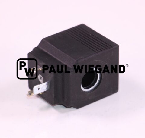Cewka elektromagnesu Johnston C200 tylny blok sterowania d: 13 l: 36 w: 47,6 h: 38,7 12VDC