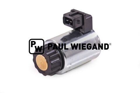 Cewka elektromagnetyczna Johnston C201 z rurą biegunową Napęd trakcyjny Hydrostat D: 37 d: 19 h: 50,5 12VDC