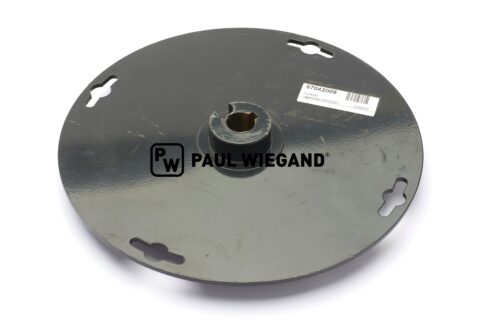 Tarcza Johnston VT/VS 500 z silnikiem hydraulicznym z kołnierzem Osłona gwintu D: 315