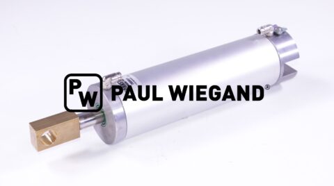 Siłownik pneumatyczny Johnston VT/VS 650 z ramieniem obrotowym, szczotka talerzowa i ręczna instalacja ssąca KS: 20 Skok: 190 EBM: 355