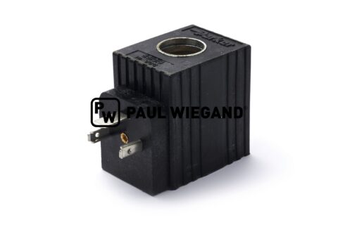 Cewka elektromagnetyczna Blok sterowania szczotkami Bucher Municipal Citycat 2000 d: 16,2/27,2 l: 31,7 w: 48,5 h: 45 12VDC