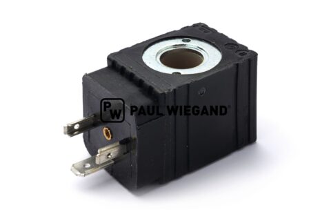 Cewka elektromagnetyczna Blok sterowania szczotkami Bucher Municipal Citycat 2000 d: 13/23,8 l: 29 w: 45,5 h: 33,8 12VDC