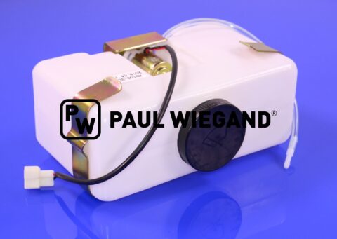 Kontener Bucher Municipal Citycat 2020 z pompą wody do spryskiwaczy 12VDC EURO 5/6
