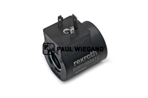 Cewka elektromagnetyczna Blok sterowania zaworem elektromagnetycznym Bucher Municipal d: 16/19 l: 36 w: 44,5 h: 38,7 12VDC