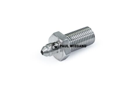 Złącze przewodu hamulcowego Bucher Municipal Citycat 2020 3/8"-24 UNF/M14x1,5 d: 8/3,3