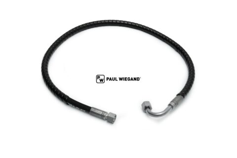 Wąż hydrauliczny Bucher Municipal Citycat V20 silnik napędowy "4x2" prawy 10L (M16x1.5) D: 5/16"/ DN 08 lg: 1030