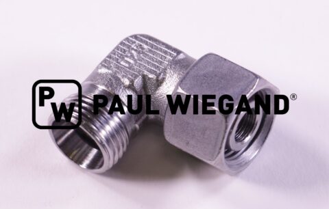 Złącze kolankowe z nakrętką złączkową DIN/ISO 2353/8434-1 12L (M18x1.5) ocynkowane