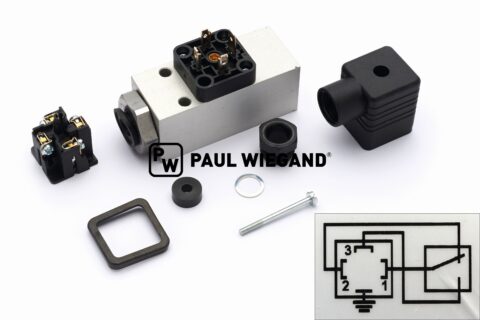 Wyłącznik ciśnieniowy światła hamowania Bucher Municipal Citycat 5000 R1/4" "DIN EN 175301-803" 4-biegunowy regulowany 10-160bar