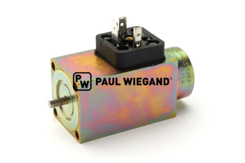 Elektromagnes proporcjonalny Bucher Municipal Citycat 5000 blok sterowania rozdzielaczem 24VDC 1.07A