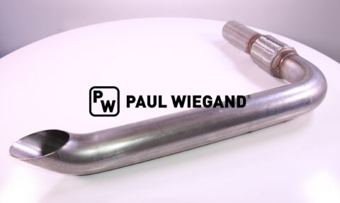 Rura wydechowa Układ wydechowy Bucher Municipal Cityfant 6000 stal nierdzewna D: 76/100 l: 640 w: 485