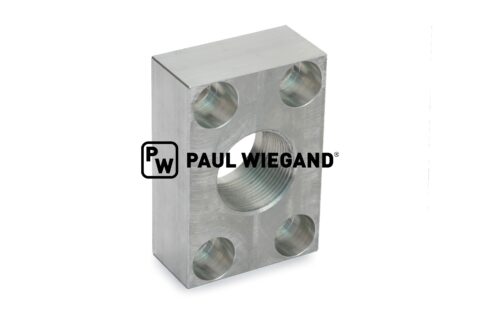 Złącze śrubowe z kołnierzem Bucher Municipal Cityfant 6000, aluminium