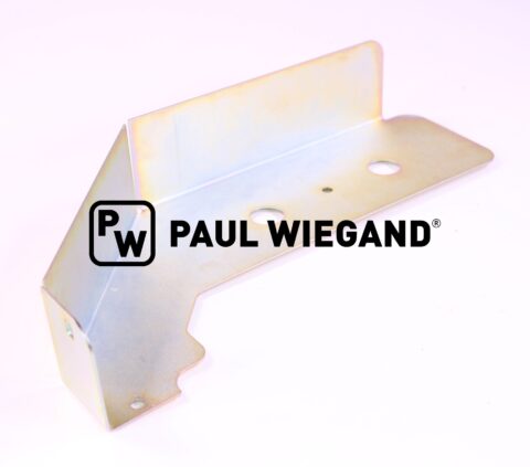 Płyta wsporcza rury wydechowej układu wydechowego Bucher Municipal Cityfant 6000 l: 355 w: 165 h: 66 s: 1,5