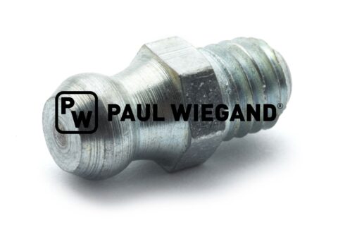 Smarowniczka Bucher Municipal standardowe części DIN 71412 M6x1 prosta typ "A"
