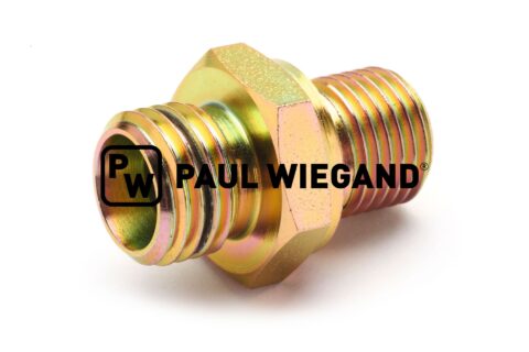Złącze wkręcane Bucher Municipal z przepustnicą G1/4"-8L (M14x1,5) d: 0,5