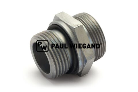 Złączka wkręcana Chłodnica oleju Bucher Municipal Standard DIN/ISO 2353/8434-1 G1"-28L (M36x2) ED ocynkowana
