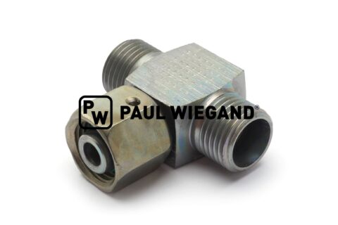 Trójnik z nakrętką DIN/ISO 2353/8434-1 10L (M16x1.5)