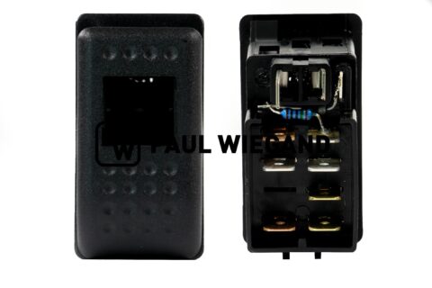 Przełącznik Bucher Municipal standard parts 12VDC zatrzaskowy I-0