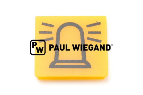 Symbol przełącznika Bucher Municipal " Sygnalizator obrotowy " żółty