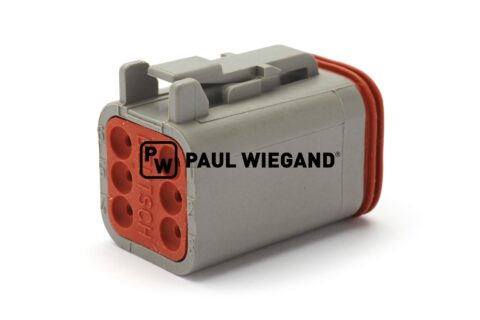 Obudowa gniazda Bucher Wtyczka miejska "DEUTSCH" serii DT 6-pin