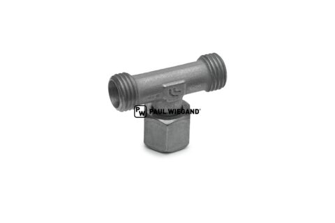 Trójnik z nakrętką DIN/ISO 2353/8434-1 8L (M14x1.5) ocynkowany