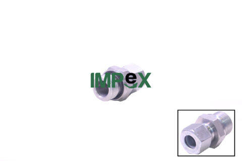 Złącze wkręcane DIN/ISO 2353/8434-1 M22x1.5-12L (M18x1.5) ocynkowane