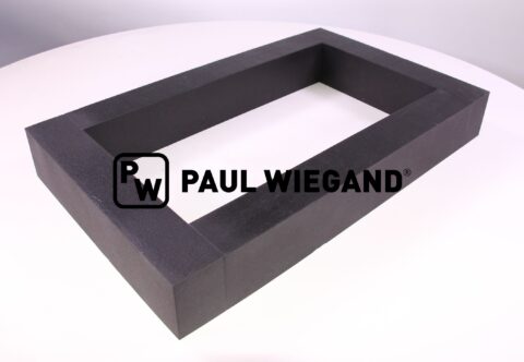 Profil uszczelniający Bucher Municipal części standardowe l: 600 w: 370 h: 80