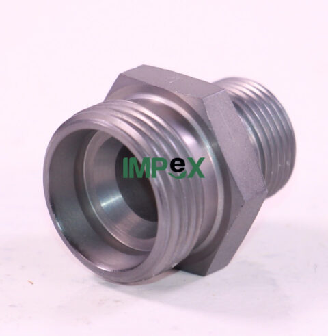 Złącze wkręcane DIN/ISO 2353/8434-1 M22x1.5-22L (M30x2) ocynkowane