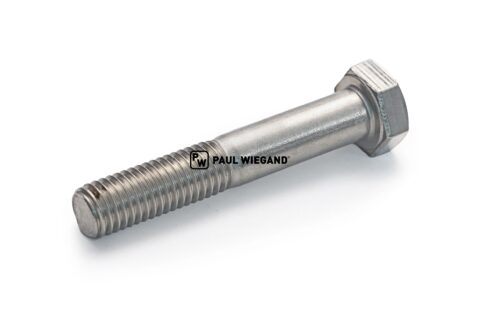 Śruba z łbem sześciokątnym z chwytem DIN/ISO 931/4014 M12x70 V2A