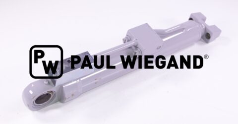Siłownik hydrauliczny Faun ENVIRONNEMENT Twinlift z systemem pomiaru długości Siłownik podnoszenia boczny zewnętrzny KS: 40 Skok: 280 EBM: 495